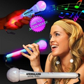 Light Up LED Sound Activated Microphone